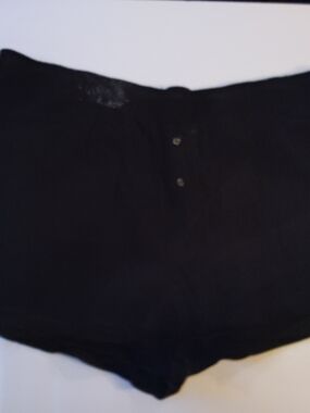 PINK Victoria's Secret Black Women's Lounge Shorts